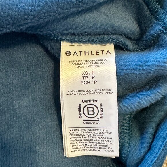 Athleta‎ Teal Midi Dress - Picture 9 of 13